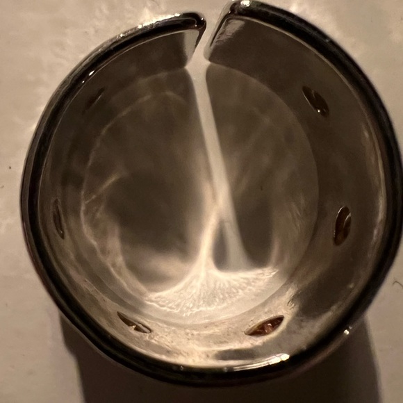 Turquoise/silver ring, Size 4 - Picture 4 of 4